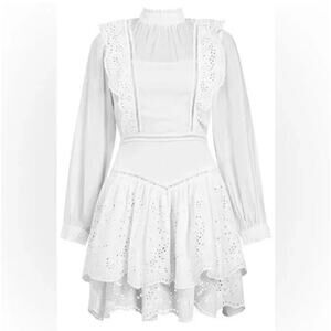 All Saints White Mini Dress